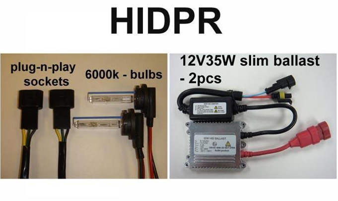 Eagle Eye Lights - Eagle Eye Lights HIDPR 2004-2007 Polaris Ranger 35W HID Kit