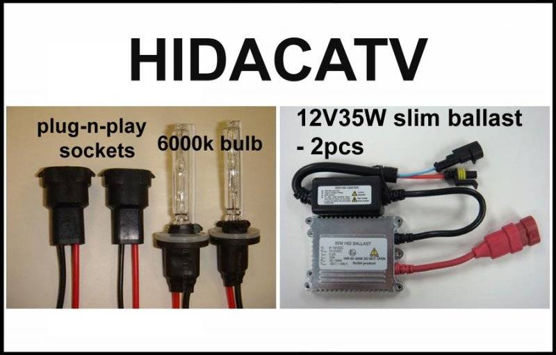 Eagle Eye Lights - Eagle Eye Lights HIDACATV 2009-2012 Arctic CAT ATVS 35W HID Kit
