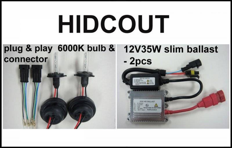 Eagle Eye Lights - Eagle Eye Lights HIDCOUT 2006-2012 Can Am Outlander 35W HID Kit
