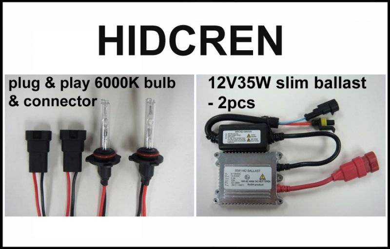 Eagle Eye Lights - Eagle Eye Lights HIDCREN 2007-2012 Can Am Renegade 35W HID Kit