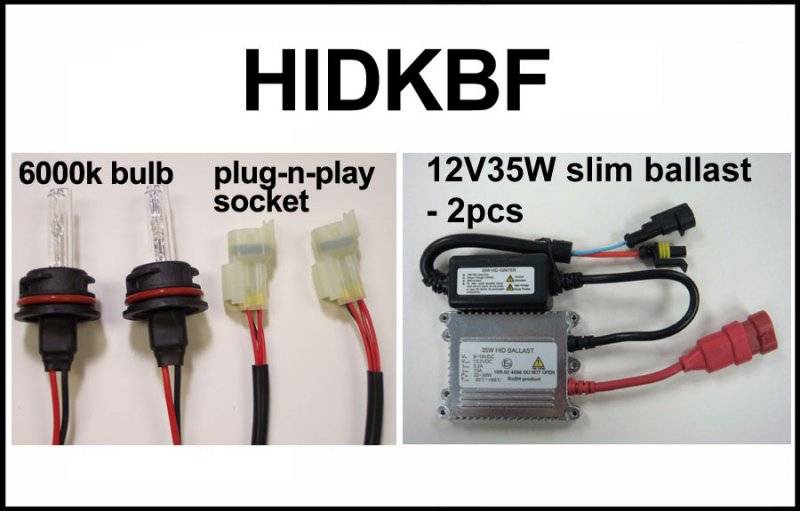 Eagle Eye Lights - Eagle Eye Lights HIDKBF 2005-2012 Kawasaki Brute Force 35W HID Comes with 320HID Relay Kit Kit
