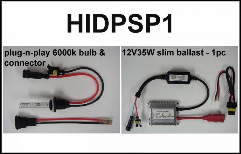 Eagle Eye Lights - Eagle Eye Lights HIDPSP1 2005-2012 Polaris Sportsman 35W HID 1 Bulb Kit Kit