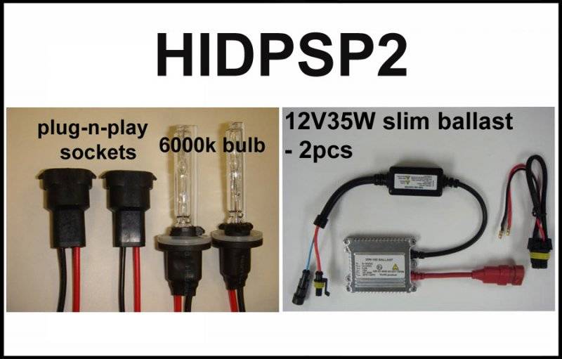 Eagle Eye Lights - Eagle Eye Lights HIDPSP2 2005-2012 Polaris Sportsman 35W HID Kit