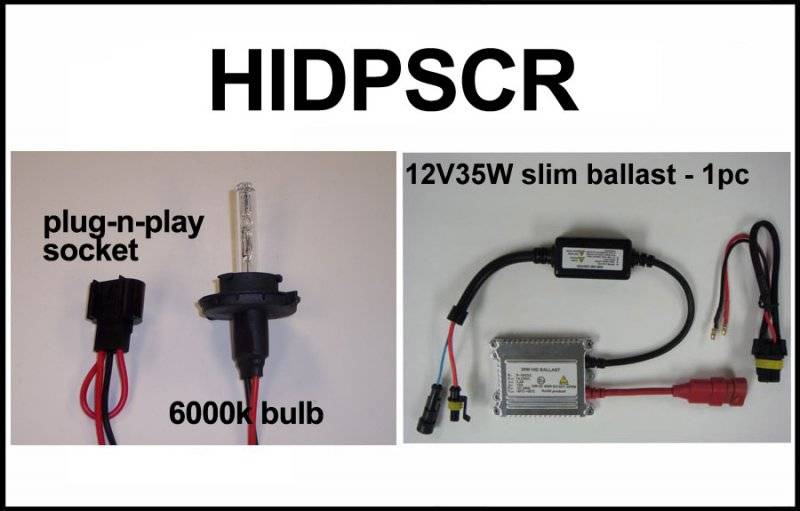 Eagle Eye Lights - Eagle Eye Lights HIDPSCR 2010-2012 Polaris Scrambler 500 4X4 35W HID 1 Bulb Kit Kit