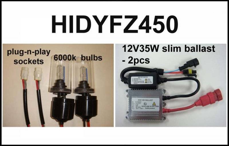 Eagle Eye Lights - Eagle Eye Lights HIDYFZ450 2004-2012 Yamaha YFZ450 35W HID Needs Stator Upgrade Kit