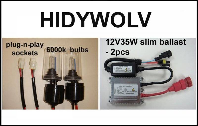Eagle Eye Lights - Eagle Eye Lights HIDYWOLV 2002-2010 Yamaha Wolverine 350 & 450 35W HID Kit