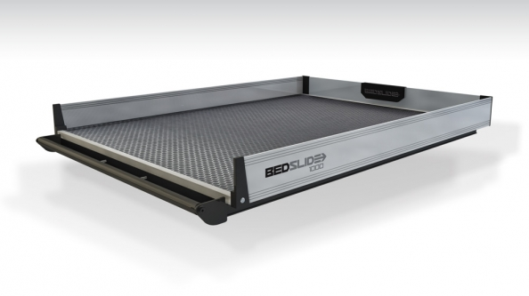 Bedslide - Bedslide 1000 10-7038-CLB Chevy/GMC S 10 / Sonoma 6' Shortbed 1976-2003 - Black