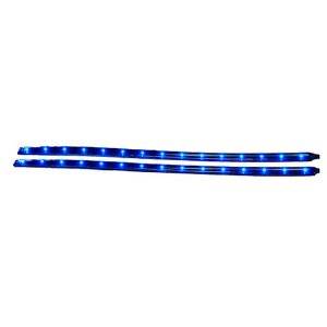 Vision X - Vision X HIL-FM12B Twin Pack Flexible LED Bars 12" Blue