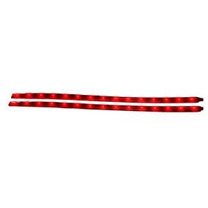 Vision X - Vision X HIL-FM12R Twin Pack Flexible LED Bars 12" Red