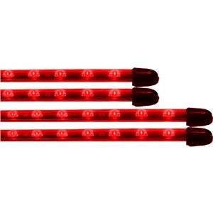 Vision X - Vision X HIL-URED Flexible LED Under Car Kit Red