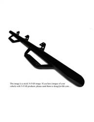 N-Fab C1180CC Nerf Step Bar Cab LengthChevy/GMC 1500/2500/3500 Crew Cab 2011-2014 Gloss Black