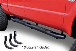 Go Rhino 685404080CB 5" OE Xtreme Composite Sidesteps + Brackets Chevrolet Silverado 1500/1500HD 2500HD/3500HD 1999-2006