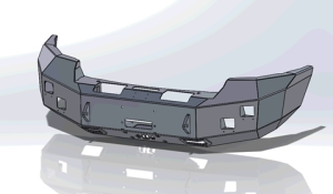 Hammerhead 600-56-0162 Winch Front Bumper GMC Sierra 2500/3500 2007-2010