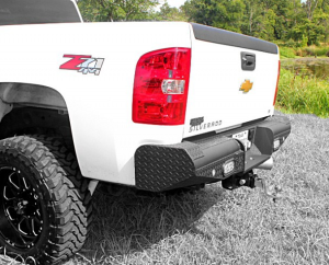 Bodyguard Bumpers - Traditional Rear Bumper - Chevrolet / GMC