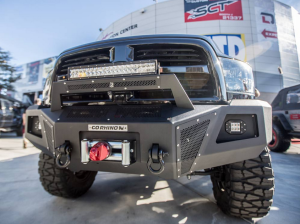 Go Rhino - Go Rhino 24221T BR10 Winch Front Bumper Dodge Ram 2500/3500 2010-2018 - Image 2