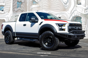 Addictive Desert Designs - ADD F117432860103 HoneyBadger Front Bumper for Ford Raptor 2017-2020 - Image 4