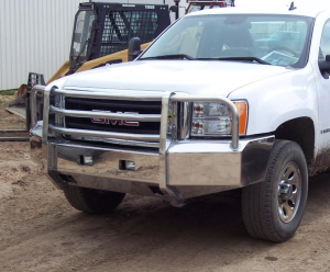 Truck Defender Aluminum Front Bumper GMC Sierra 2500HD/3500 2007-2010