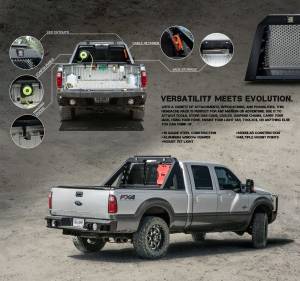 LOD Bumpers - LOD AHR1500 Signature Headache Rack GMC 1500 2015-2019 - Image 13