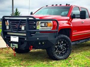Bodyguard Bumpers - T2 Series Front Bumper - GMC