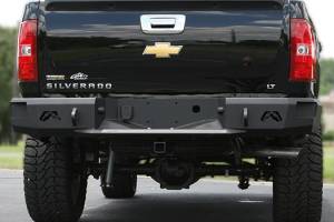 Fab Fours CH14-W3050-1 Premium Rear Bumper without Sensors GMC Sierra 2500HD/3500 2015-2019