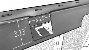 LOD Bumpers - LOD AHR1504 Add Window Guards - Bare Steel - Image 14