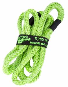 VooDoo Offroad 1300006 1/2" x 10' UTV Kinetic Recovery Rope Green