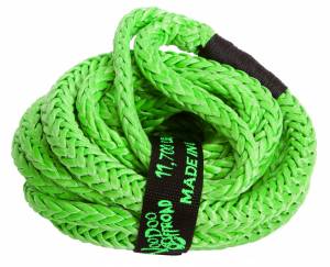 VooDoo Offroad 1300007 1/2" x 20' UTV Kinetic Recovery Rope Green