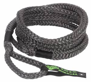 VooDoo Offroad 1300021 3/4" x 20' Truck/Jeep Kinetic Recovery Rope Black with rope bag