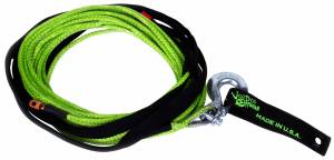 VooDoo Offroad 1400001 1/4" x 50' UTV Winch Line Green