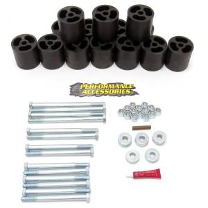Performance Accessories PA563 3" Body Lift Kit Chevy Suburban 1973-1991