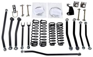 Daystar KJ09175BK 3" Low Center of Gravity Lift Kit Front and Rear Jeep Wrangler JK 2007-2018