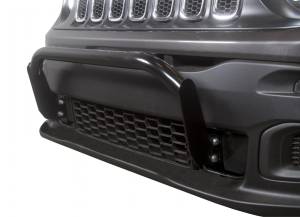 Daystar - Daystar KJ50005BK Jeep Renegade Frame Mounted Bull Bar Jeep Renegade 2015-2017 Trailhawk Model Only - Image 2