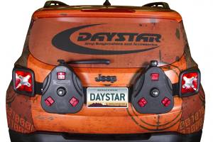 Daystar - Daystar KJ50020BK Cam Can Rear Tailgate Mounting System Cam Cans Sold Separately Jeep Renegade 2015-2016 - Image 2