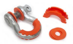 Daystar KU70057AG D-Ring Isolator and Washers Orange