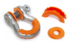 Daystar KU70057FA D-Ring Isolator and Washers Fl. Orange
