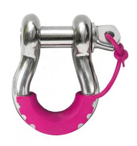 Daystar KU70058FP Locking D-Ring Isolators Fluorescent Pink Pair