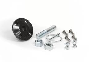 Daystar KU71104BK Hood Pin Kit Black Single with Polyurethane Isolator Pin Spring Clip and Related Hardware