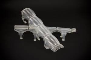 Daystar KU71112CL Universal Shock and Steering Stabilizer Armor Pair Clear with Mounting Rings