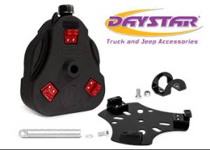 Daystar KU71129BK Cam Can Black 2 Gallon with 1.5" Roll Bar Mount with Spout