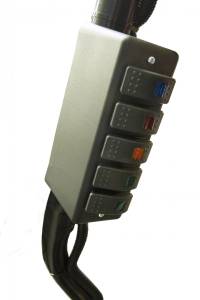 Daystar - Daystar KU72004BK Switch Pod Roll Bar Mount with 5 Switches - Image 2