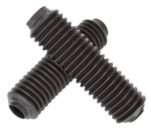 Daystar MX00408BK Honda/Suzuki Fork Boot 13.5" Travel 16.5" Extended 3" Collapsed Black