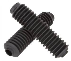 Daystar MX00503BK Honda/Kawasaki/Suzuki/Yamaha Fork Boot 13" Travel 16.5" Extended 3.5" Collapsed Black