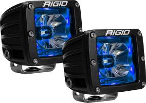 Rigid Industries 20201 Radiance Cube Lights in Blue Pair 