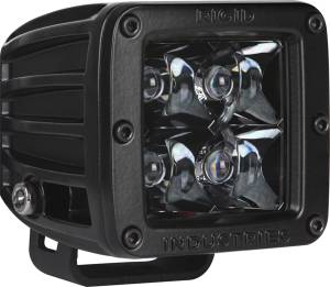 Rigid Industries 20121BLK D-Series Midnight Optic Spot Light