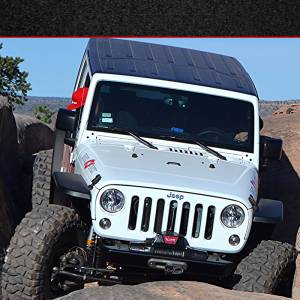 MCE Fenders - MCE Fenders FFJKG2-F Hi-Clearance Flat Flares Factory Width 2 Front Jeep Wrangler JK 2007-2018 - Image 4