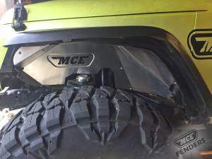 MCE Fenders FFJKIF-F 2 Front Inner Fender Liners Jeep Wrangler JK 2007-2018