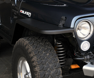 MCE Fenders FFTJG2-6 2 Front and 2 Rear 6" Wide Flat Fender Flares Jeep Wrangler TJ/LJ 1997-2006