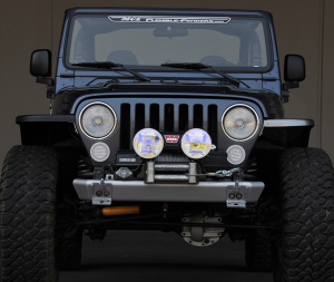 MCE Fenders - MCE Fenders FFTJG2-6 2 Front and 2 Rear 6" Wide Flat Fender Flares Jeep Wrangler TJ/LJ 1997-2006 - Image 2