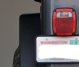 MCE Fenders FFTJG2-6-R 2 Rear 6" Wide Flat Fender Flares Jeep Wrangler TJ/LJ 1997-2006