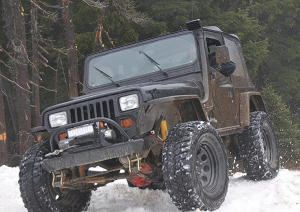 MCE Fenders FFYJG2-3-F 2 Front 3" Wide Flat Fender Flares Jeep Wrangler YJ 1987-1995